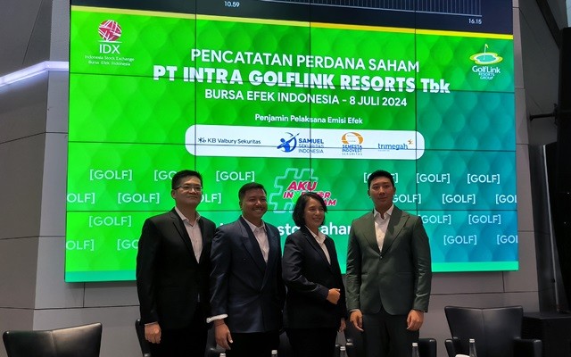 Resmi Listing, Intra Golflink (GOLF) Siap Ekspansi Hotel Bintang 6 di Bali (Foto: IDX Channel/ Dinar FM)