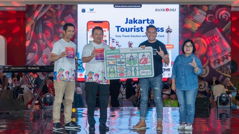 Genjot Pembayaran Non Tunai, Bank DKI Gandeng Tokopedia Dukung Jakarta Kota Global (foto: MNC media)