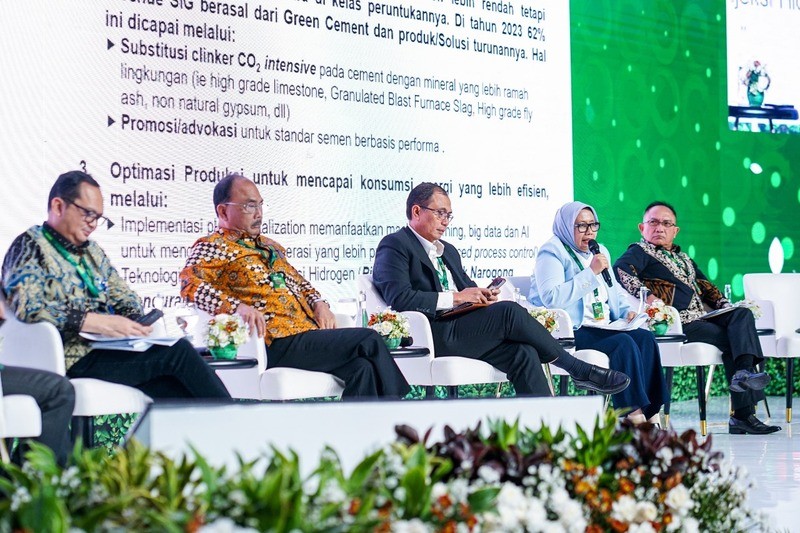 Wujudkan Konstruksi Ramah Lingkungan, SIG (SMGR) Tawarkan Produk Rendah Karbon (foto: MNC Media)