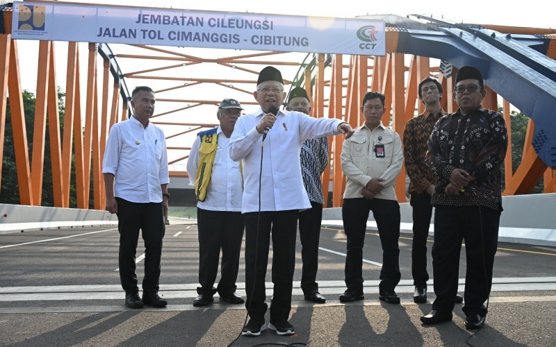 Pegawai KPK Ikut Main Judi Online, Ini Kata Wapres Ma'ruf Amin. (Foto: MNC Media)