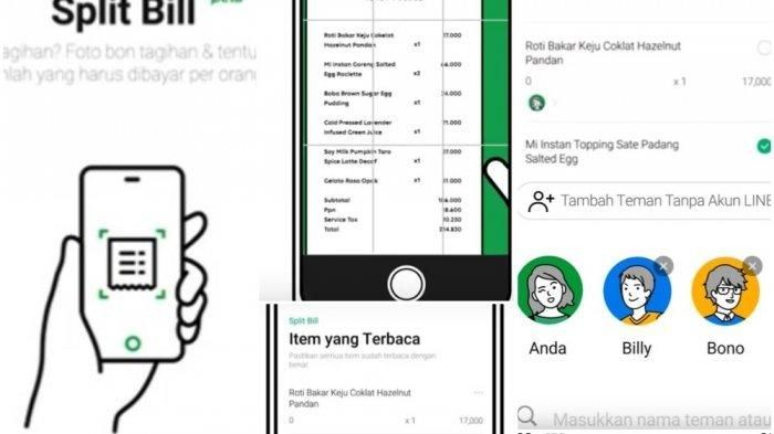 Share Tagihan ke Temen jadi Mudah, Ini Fungsi dari LINE Split Bill. (Foto: LINE Split Bill)
