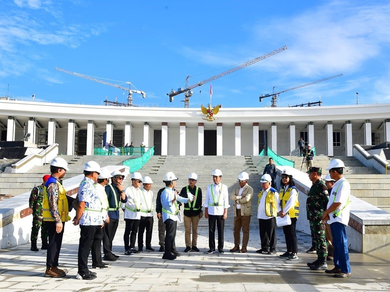 Soal Ibu Kota Pindah ke IKN, Jokowi: Bisa Sebelum atau Setelah Oktober (foto setkab)
