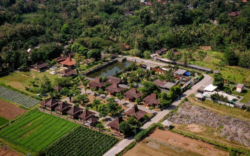 Menparekraf mencanangkan Desa Wisata Wanurejo di Magelang, Jawa Tengah, sebagai desa wisata terbaik Indonesia.