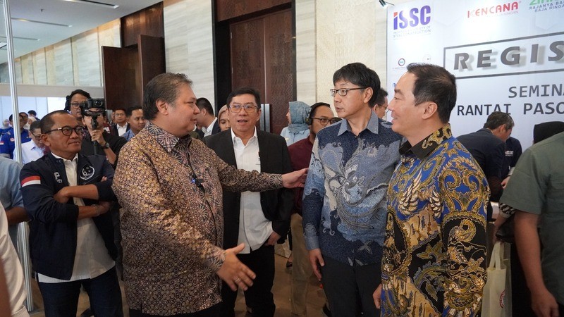 Dukung Penguatan Rantai Pasok Konstruksi, GYS Luncurkan Produk Baja Tahan Gempa (foto: MNC media)