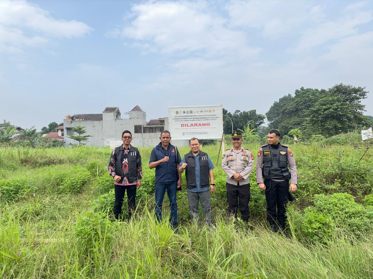 Satgas BLBI Kembali Sita Harta dan Aset Properti Obligor Senilai Rp44,8 Miliar. (Foto MNC Media)