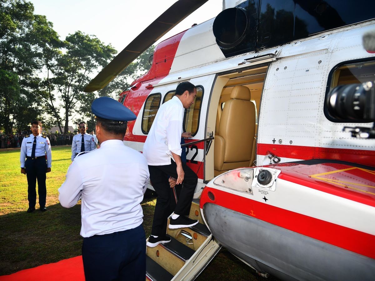 Jokowi Kunjungi Lampung Barat, Bakal Tinjau RSUD dan Panen Kopi. (Foto: MNC Media)