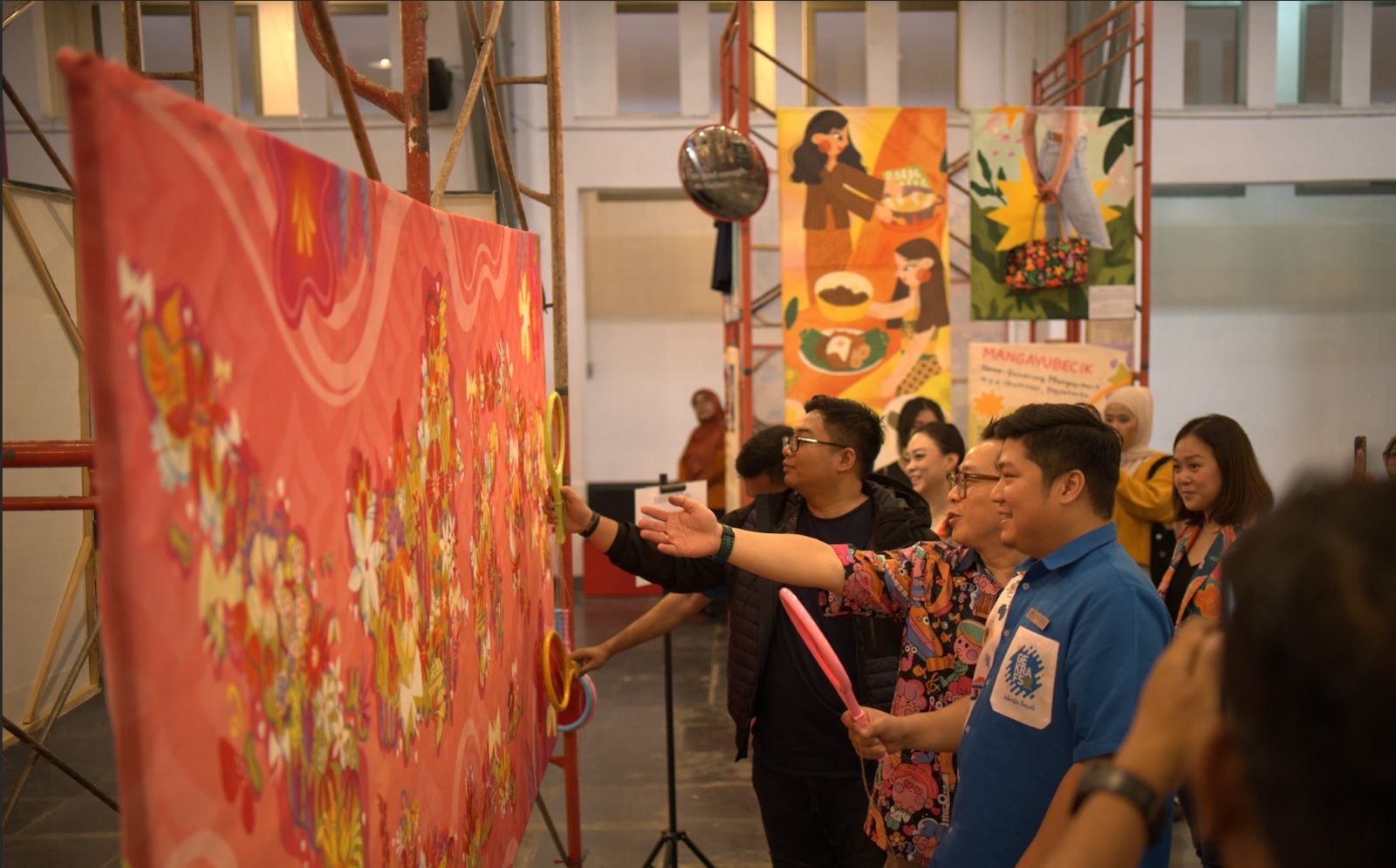 Tingkatkan Nilai Ekraf di Indonesia, Sandiaga Ajak Seniman Monetisasi Hasil Karya. (Foto: MNC Media)