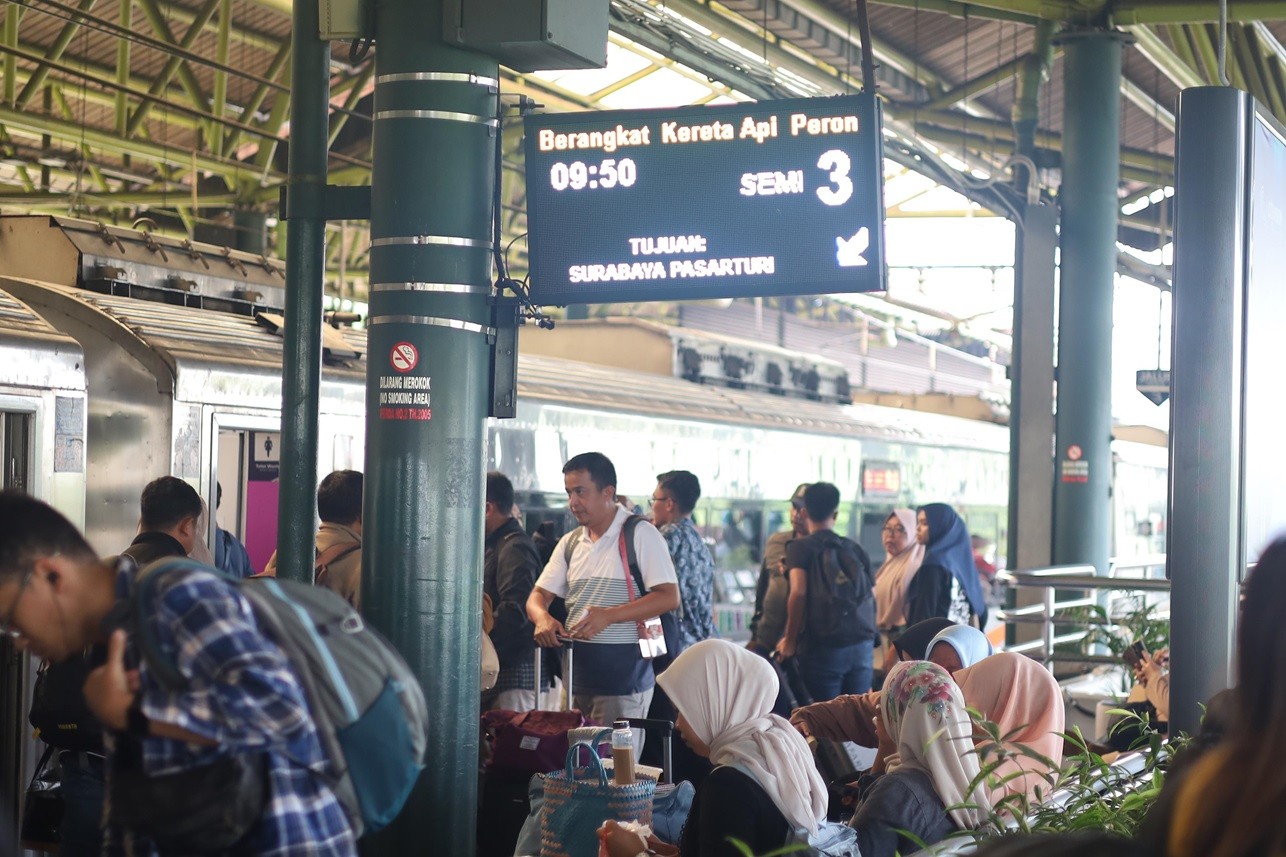 KAI Daop 1 Catat 547.868 Penumpang Gunakan KA saat Periode Libur Sekolah. (Foto KAI)