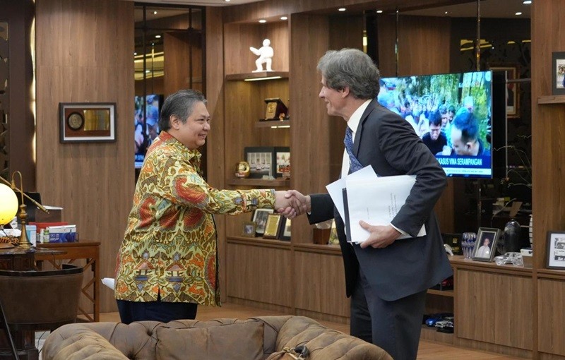 Airlangga Buka Pintu Kerja Sama Bioteknologi Pertanian dengan AS (foto dok kemenko perekonomian)