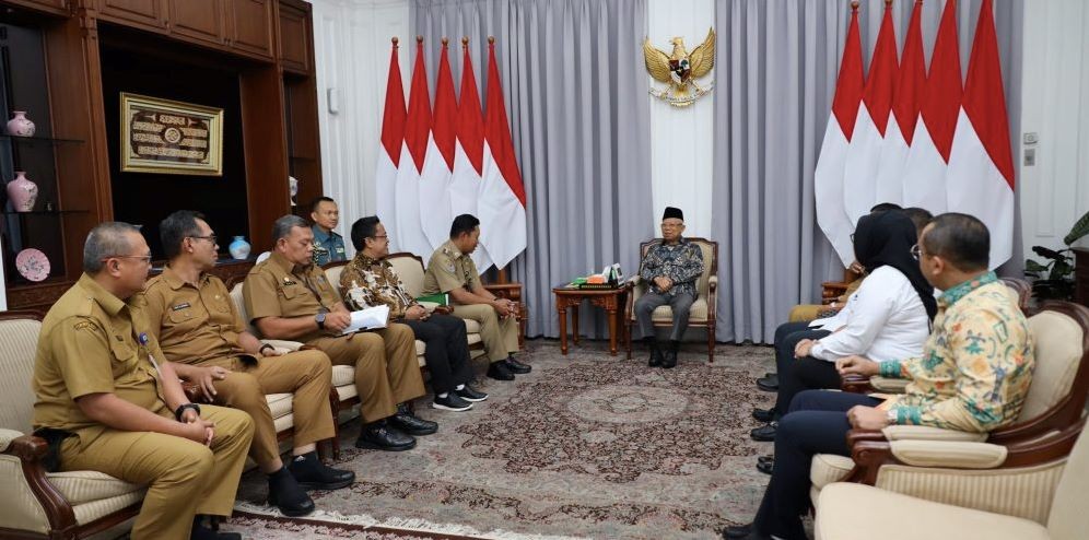 Wapres Bertemu Pj Bupati dan DPRD Bogor Bahas Penataan Kawasan Puncak. (Foto: Dok. Setwapres)