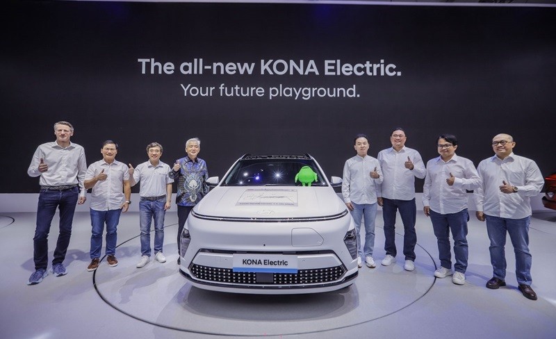 Hyundai All New KONA Electric Resmi Hadir di RI, Intip Kecanggihannya (foto tangguh mpi)