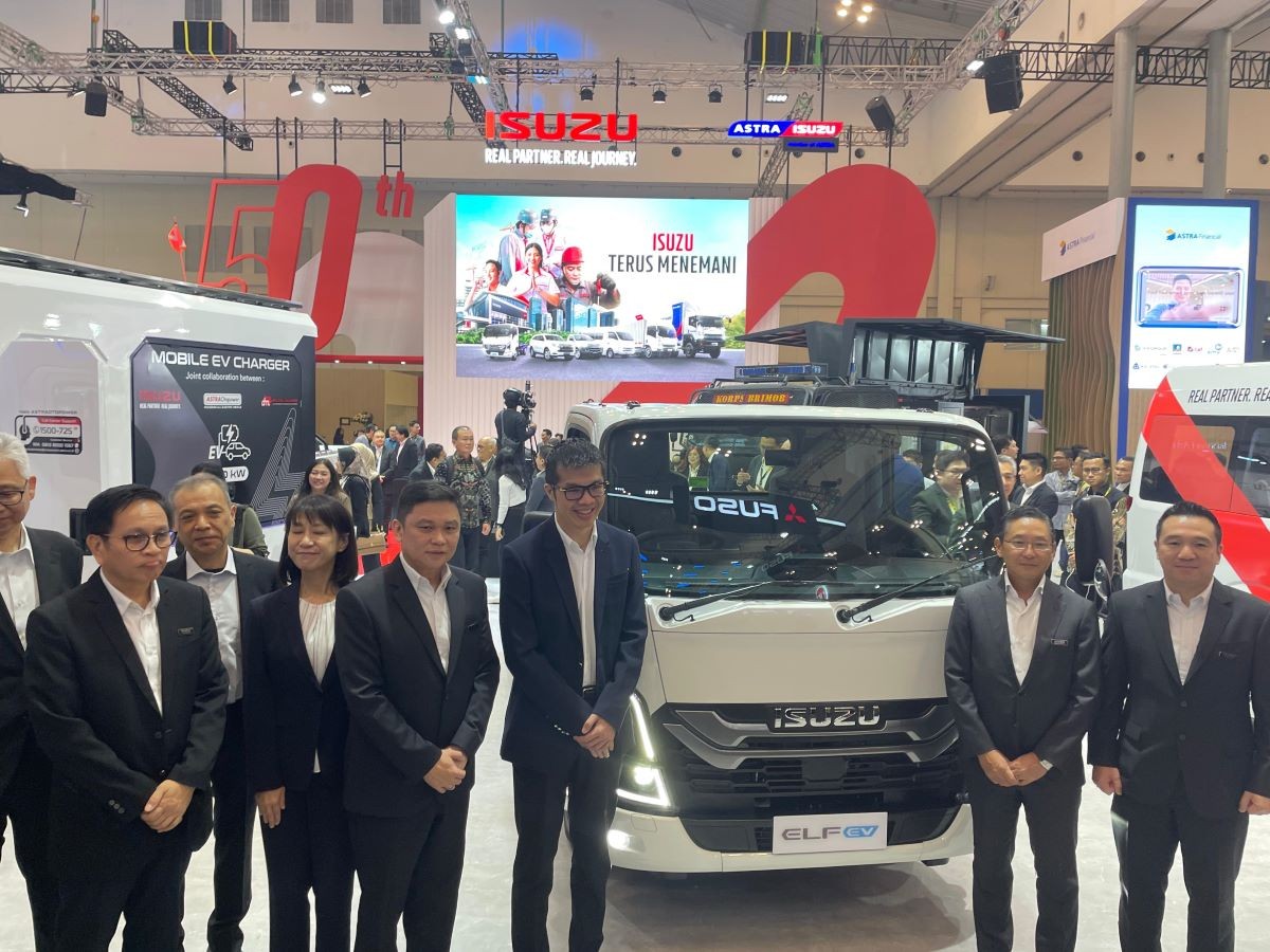 Isuzu Pamer Sederet Kendaraan untuk Bisnis di GIIAS 2024. (Foto: Tangguh/MNC Media)