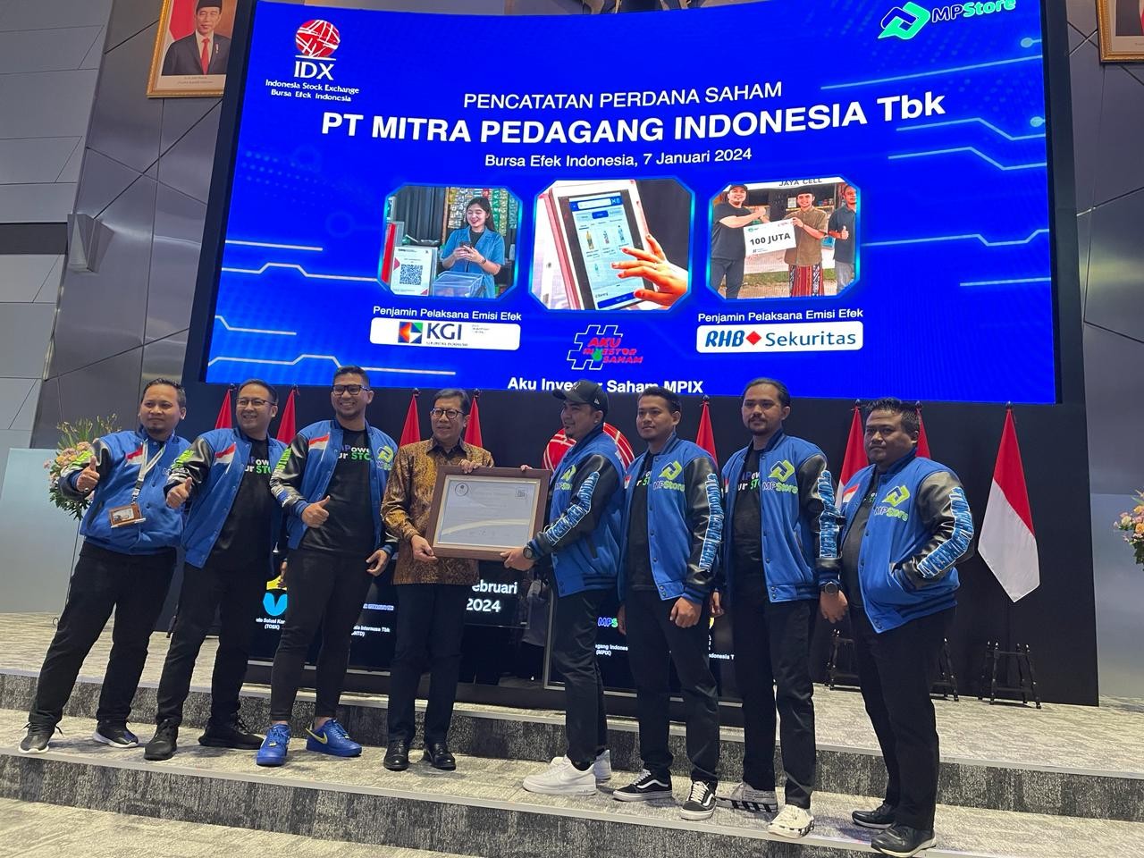 Mitra Pedagang (MPIX) Realisasikan Seluruh Dana IPO Rp83,75 Miliar untuk Digitalisasi UMKM (FOTO:Dok Ist)