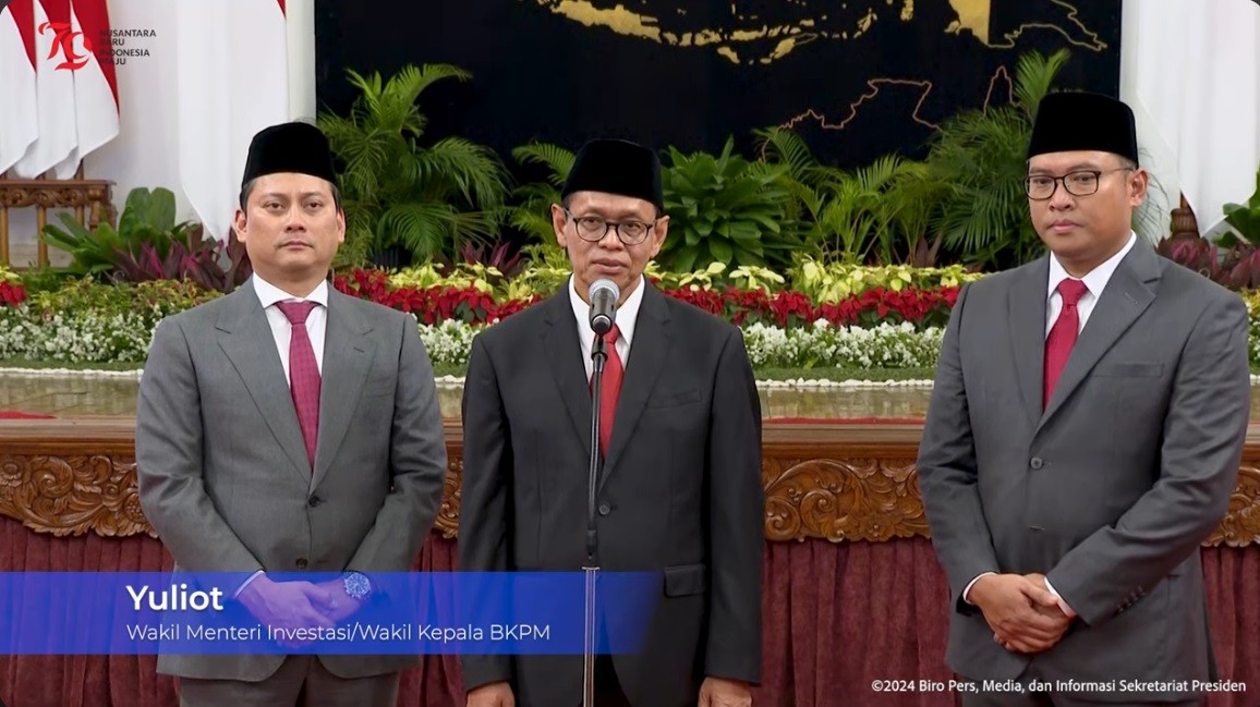 Wamen Investasi/BKPM Yuliot membeberkan rencana pemerintah untuk memberikan fasilitas impor bagi perusahaan pertanian. (Setkab)