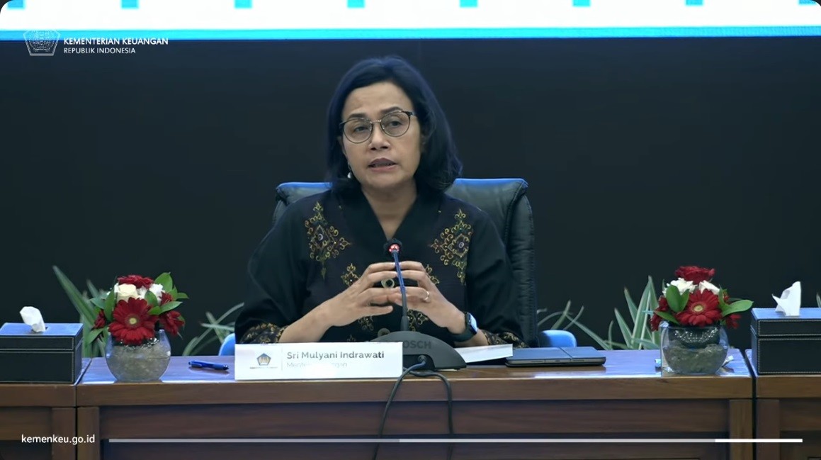 Sri Mulyani Ungkap Tugas Wamenkeu Baru, Bantah Ada Komunikasi Buruk Sebelumnya. (Foto MNC Media)