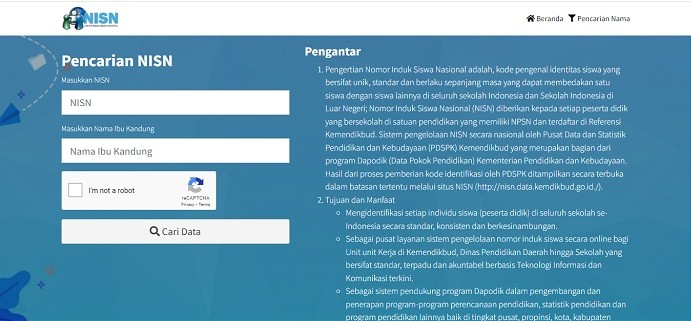 Inilah Cara Mengecek NISN Siswa yang Sudah Lulus. (FOTO: MNC MEDIA)