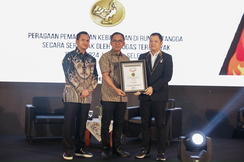 Kilang Pertamina Edukasi Masyarakat soal Penanggulangan Kebakaran di IFFS 2024 (foto dok kpi)