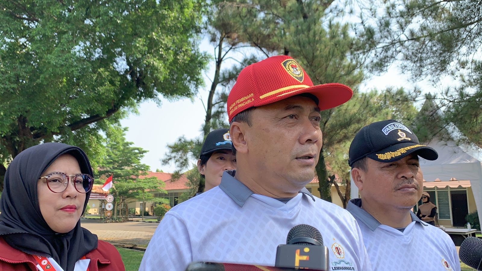 Jelang HUT ke-79 RI, Para Calon Paskibraka Pusat Jalani Prosesi Pusaka Bangsa. (Foto: Binti/MNC Media)