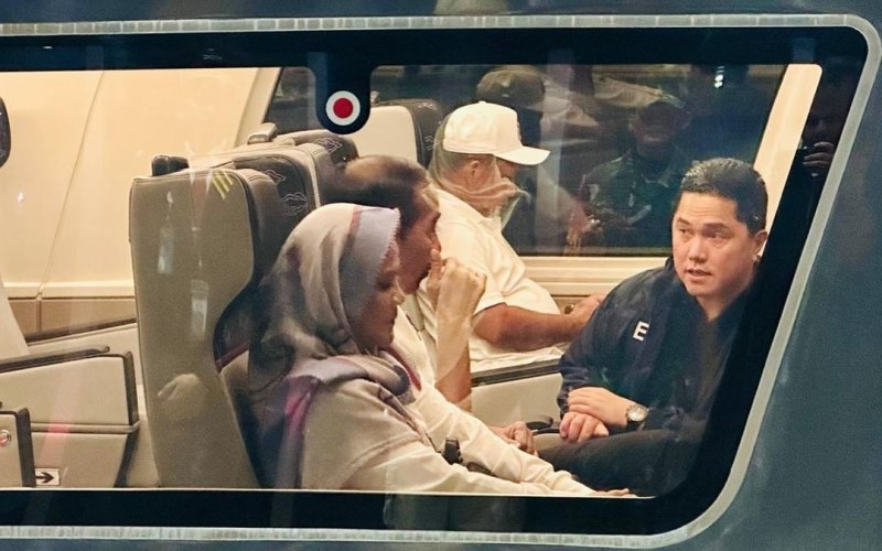 Di Depan Jokowi, Erick Thohir Sebut Whoosh Berkontribusi Rp86,5 Triliun pada Ekonomi DKI dan Jabar. (Foto: IG/@erickthohir)