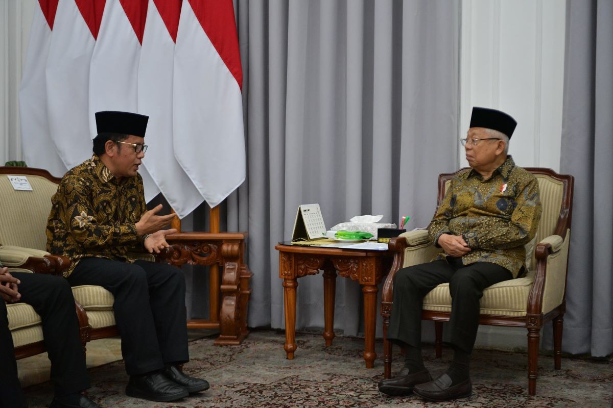 Dorong Wakaf Uang, Wapres: Bisa Tanggulangi Kemiskinan. (Foto: MNC Media)