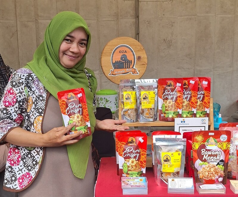 Nasabah PNM Mekaar Sulap Pare Jadi Camilan Unik (foto: MNC Media)