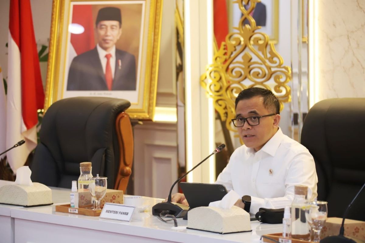 MenPANRB Sebut RPP Manajemen ASN Segera Dihamonisasi, Bakal Ditetapkan Jokowi. (Foto: Dok. Kementerian PANRB)