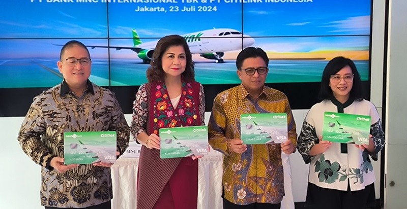 Pacu Nilai Tambah, MNC Kapital (BCAP)-Citilink Teken Kerja Sama Kartu Kredit (foto dinar)