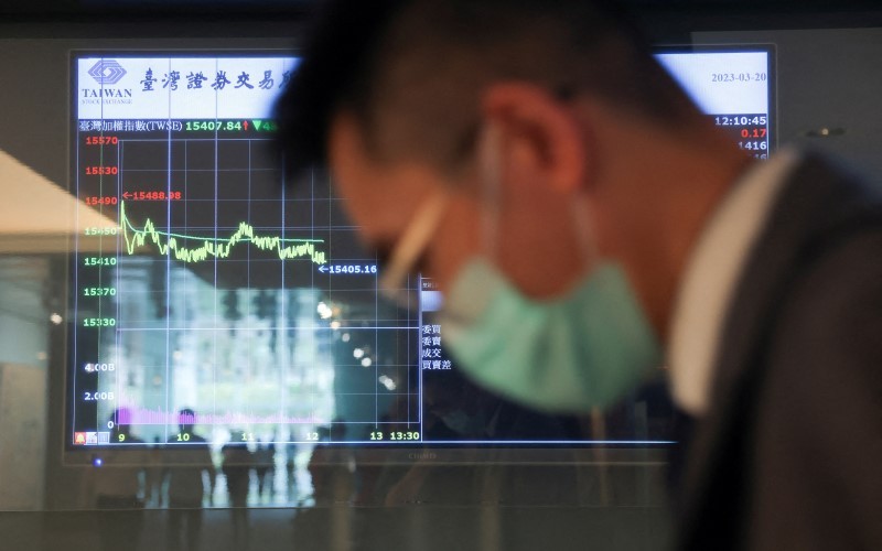 Bursa Saham Filipina dan Taiwan Ditutup Imbas Topan Gaemi. (Foto: Reuters)