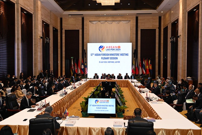 ASEAN Foreign Ministers Meeting Convenes in Laos. (Foto: ASEAN)