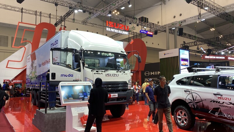 Industri Otomotif Lesu, Isuzu Ungkap Permintaan Truk Box Pendingin Meningkat. (Foto: MNC Media)