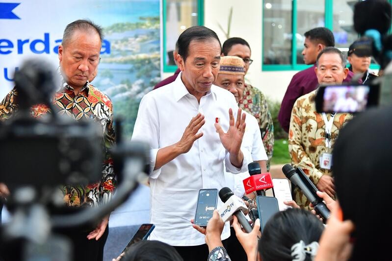 Jokowi Apresiasi Kecepatan KIT Batang Bisa Tarik Investasi Asing. (Foto: MNC Media)