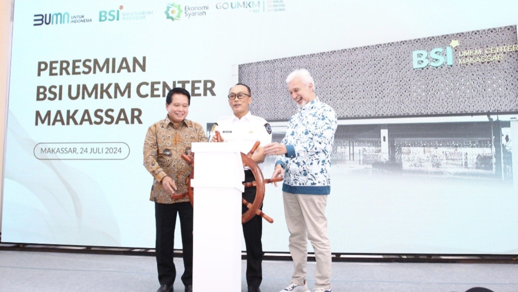 BSI (BRIS) Resmikan UMKM Center di Makassar (FOTO:Dok BRIS)