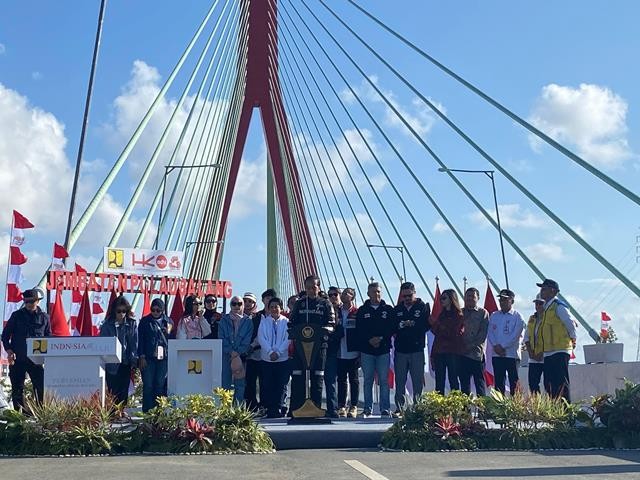 Jembatan Penghubung IKN-Balikpapan Resmi Beroperasi, Habiskan Anggaran Rp1,43 Triliun