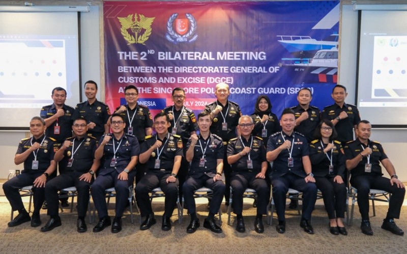 Pertemuan bertajuk The 2nd Bilateral Meeting itu merupakan pertemuan tingkat pimpinan tertinggi. (Bea Cukai)