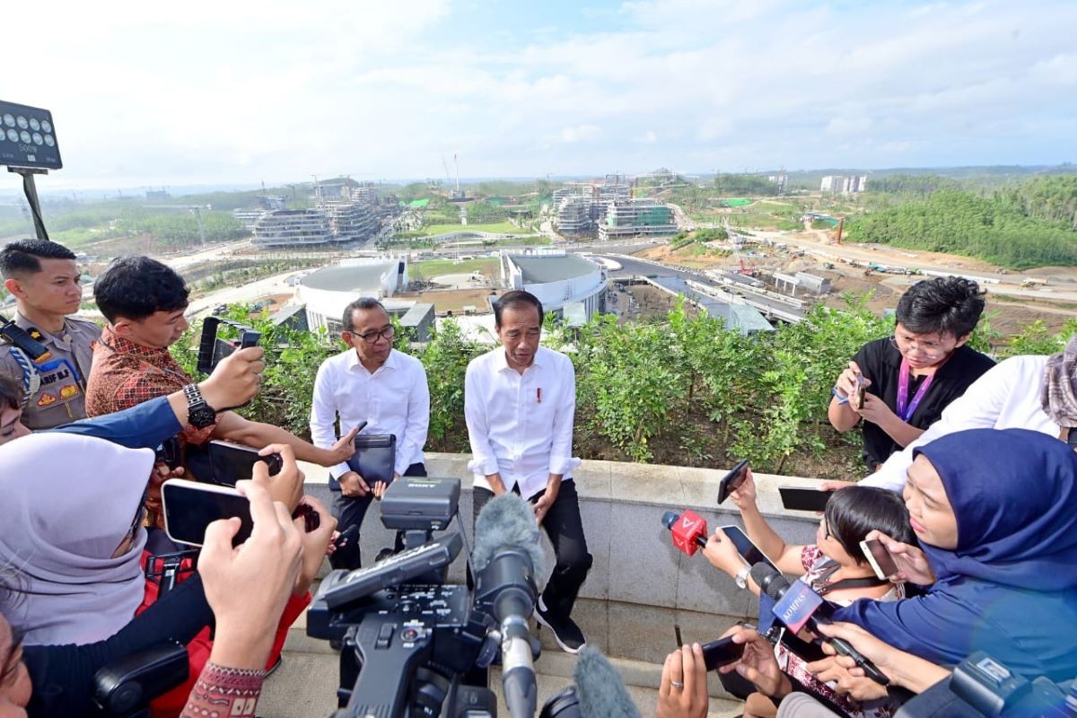 Anggaran Infrastruktur Capai Rp1.314 Triliun di Era Jokowi, Salah Satunya untuk Bangun IKN. (Foto: MNC Media)