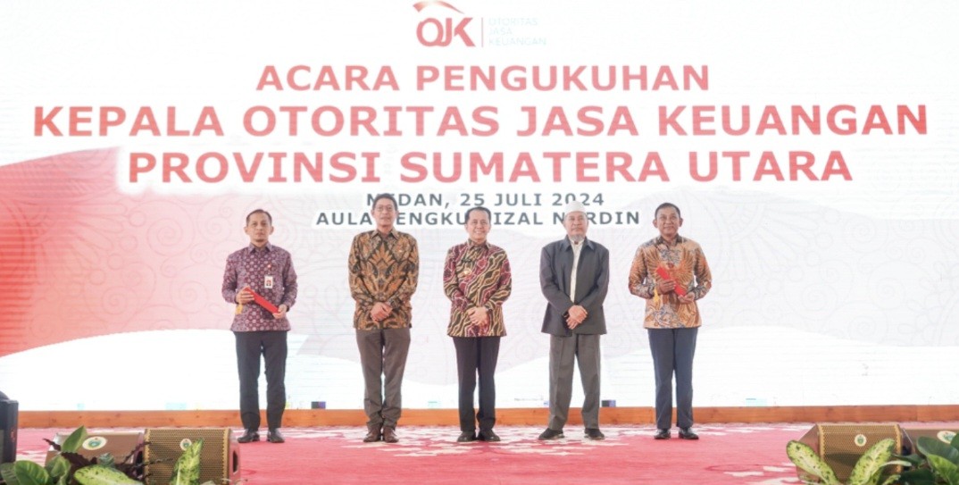 Pj Gubernur Agus Fatoni Ajak OJK Sukseskan PON dan Program Pembangunan Sumut (FOTO:Dok Ist)