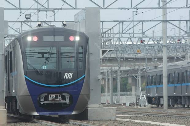 Ilustrasi angkutan rel Moda Raya Terpadu (MRT) Jakarta. (Foto: Arsip)