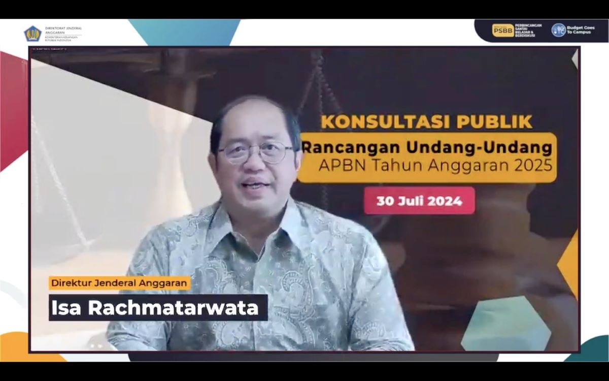 Dirjen Anggaran Kemenkeu Terima Masukan dari Publik Terkait Penyusunan RAPBN 2025. (Foto: Anggie/MNC Media)