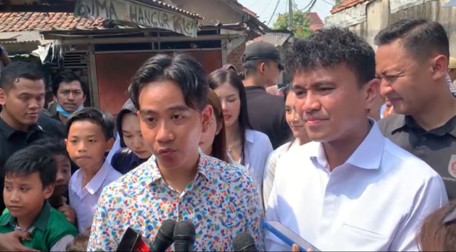 Gibran Bakal Uji Coba Makan Bergizi Gratis ke Sejumlah Wilayah, Besok di Surabaya. (Foto: Refi/ MNC Media)