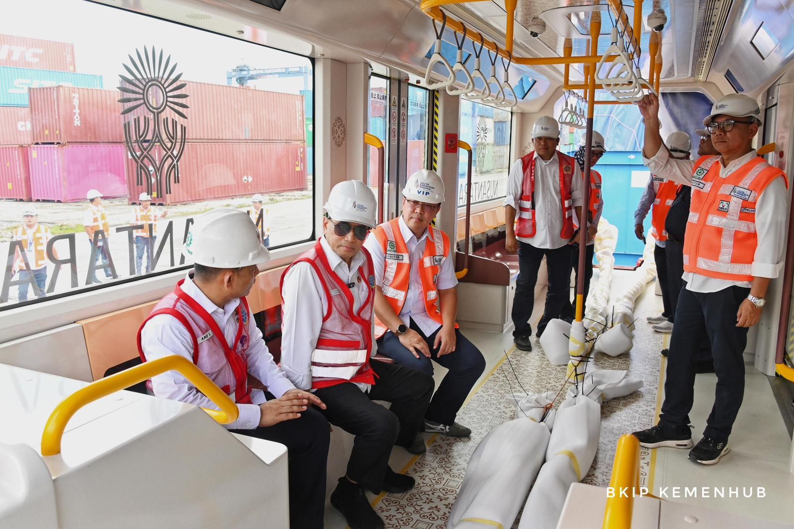 Kereta Tanpa Awak Siap Jadi Transportasi Umum di IKN, Begini Skema Operasionalnya. (Foto: Dok. Kemenhub)