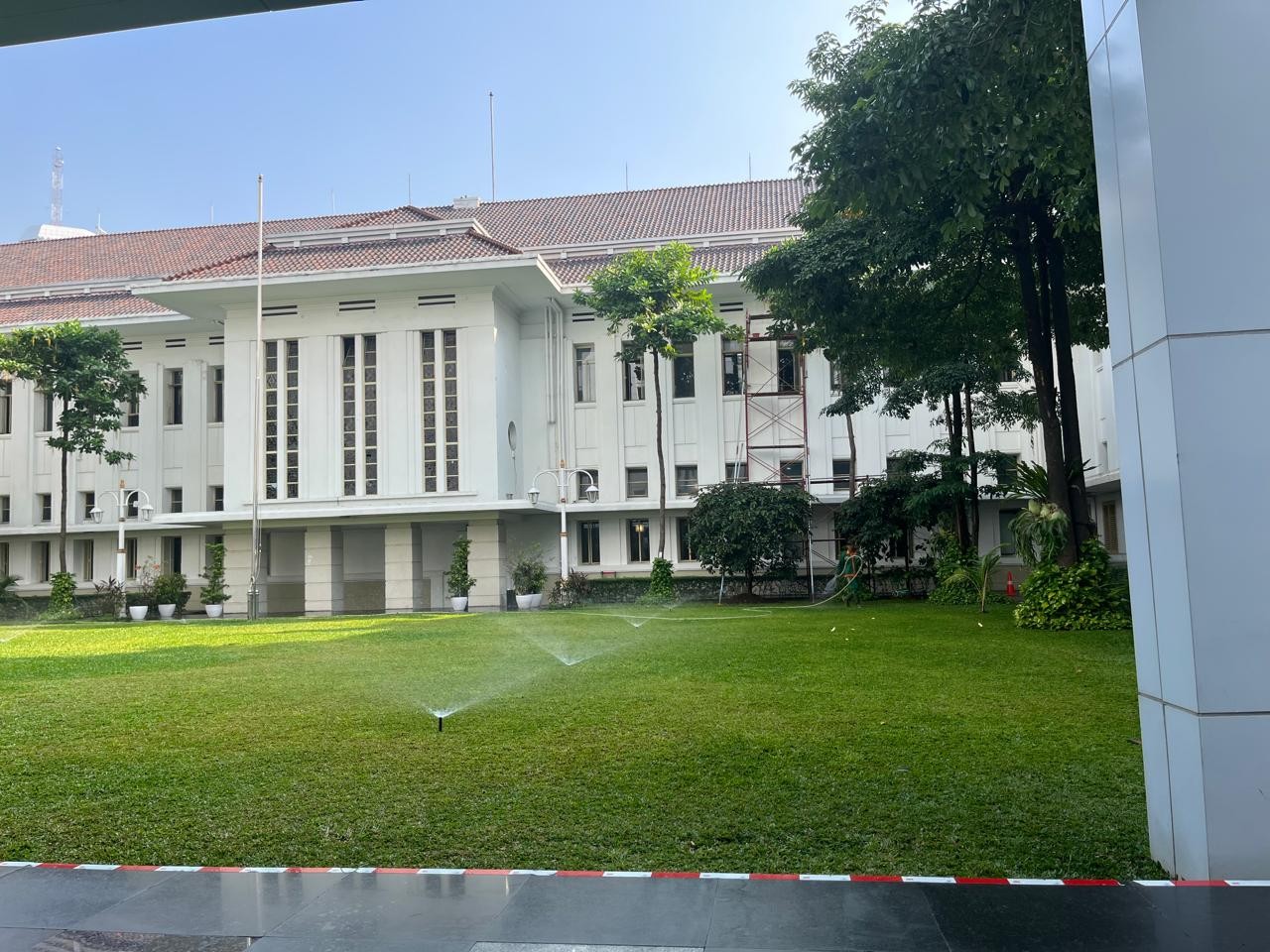 Ada Kabar Menteri ESDM Diganti, Begini Suasana Kantornya. (Foto: Atikah/MNC Media)