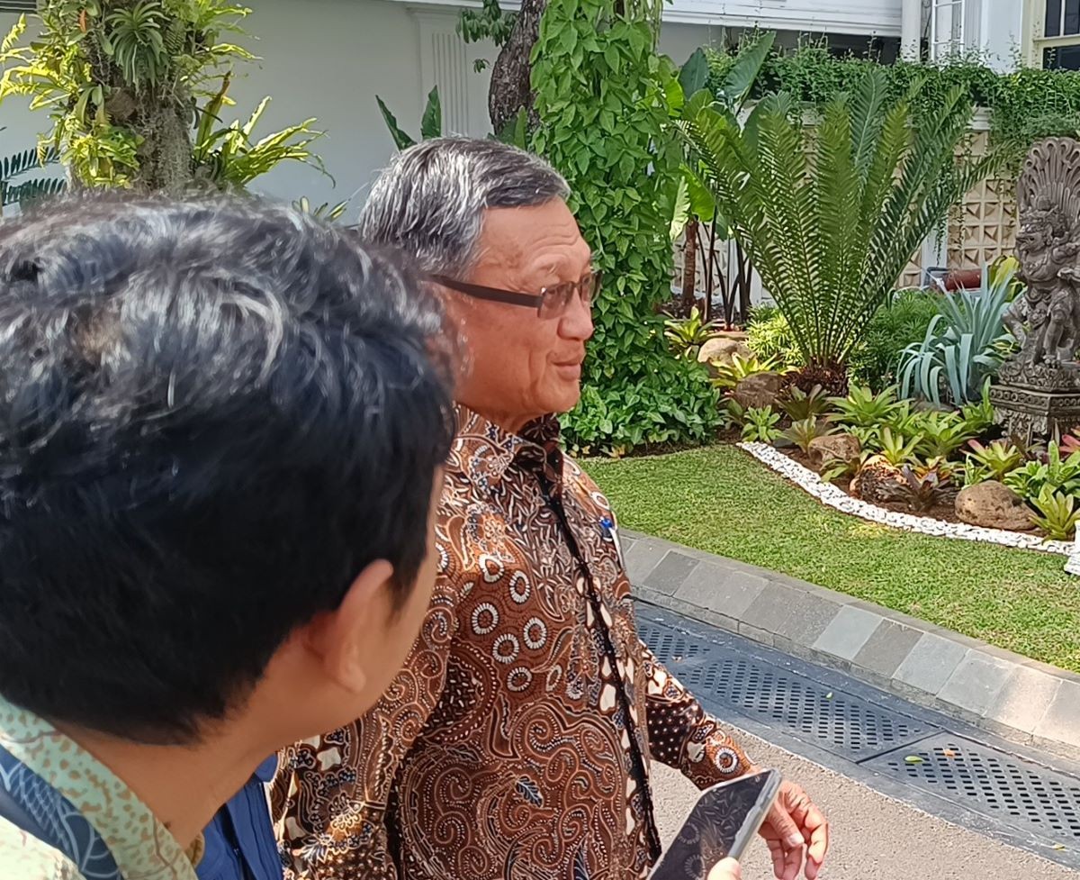 Arifin Tasrif Sambangi Istana Kepresidenan Hari Ini di Tengah Isu Reshuffle. (Foto: Raka/MNC Media)