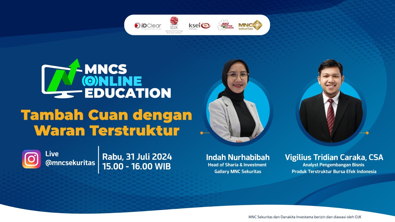 MNC Sekuritas Ungkap Strategi Tambah Cuan dengan Waran Terstruktur. (Foto: MNC Media)