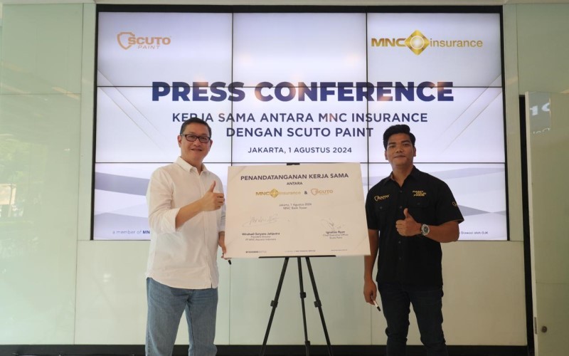 Scuto Paint Gandeng MNC Insurance, Klaim Asuransi Pemilik Kendaraan Lebih Cepat dan Mudah. (Foto: MNC Media)