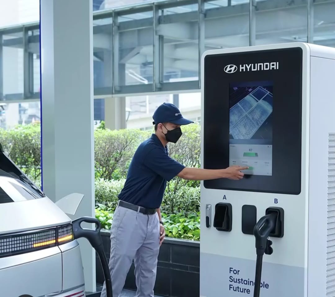 Makin Eksklusif, SPKLU Milik Hyundai Tak Bisa Digunakan Mobil Listrik Lain. (Foto: Dok. Instagram Hyundai Motor Indonesia)