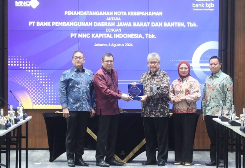 Gandeng MNC Kapital (BCAP), Bank bjb (BJBR) Genjot Inovasi Layanan Keuangan Digital (foto dinar)