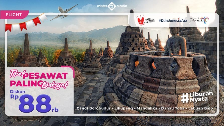 Tips Memilih Tiket Pesawat ke Destinasi Pariwisata Super Prioritas Indonesia. (Foto: MNC Media)