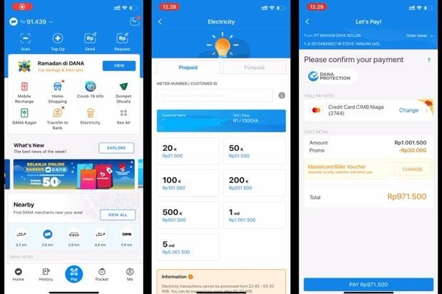 Cara Pinjam Uang di DANA Premium, Gunakan Fitur Ini. (Foto: MNC Media)       