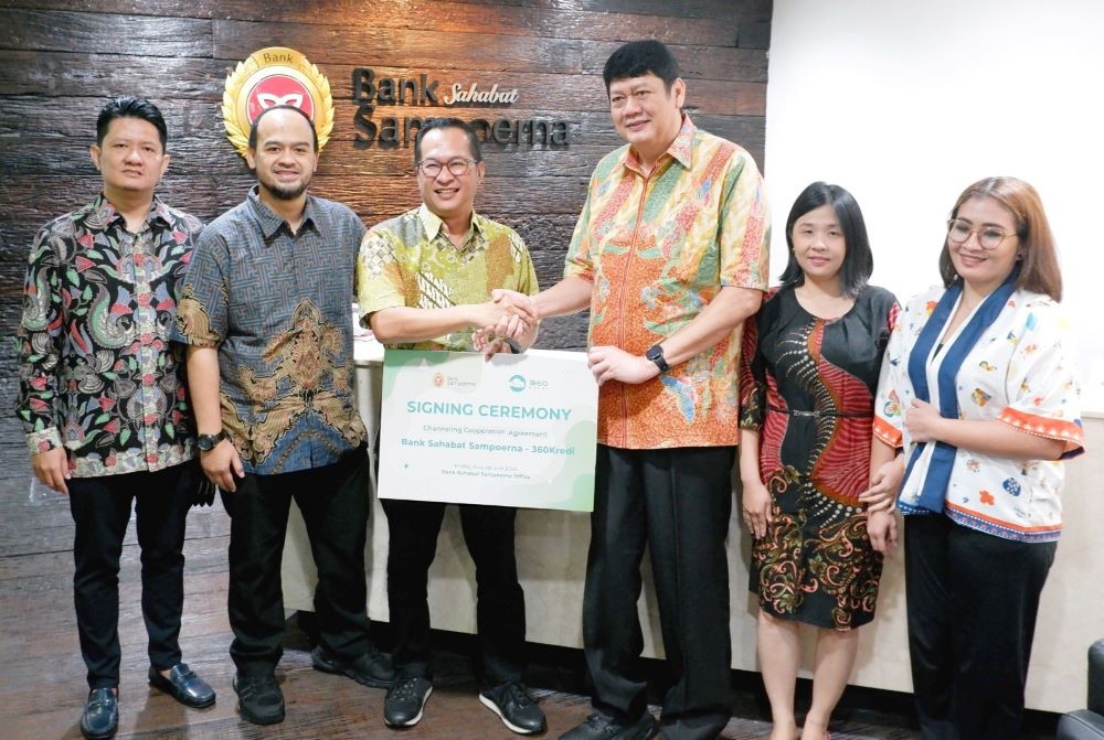 Permudah Pembiayaan UMKM, Bank Sahabat Sampoerna Gandeng Fintech 360Kredi. Foto: MNC Media.