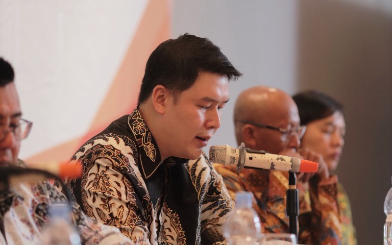 Direktur Utama PT Mark Dynamics Indonesia Tbk (MARK), Ridwan mulai membeli saham perseroan untuk pertama kalinya. (Foto: MNC Media)